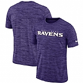 Men's Nike Baltimore Ravens Purple Velocity Performance T-Shirt,baseball caps,new era cap wholesale,wholesale hats